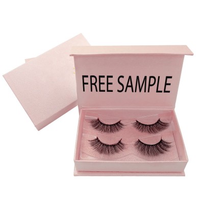 Eyelash Packaging Box Faux Mink Lashes Eyelashes Mink 3D Eyelash Vendor