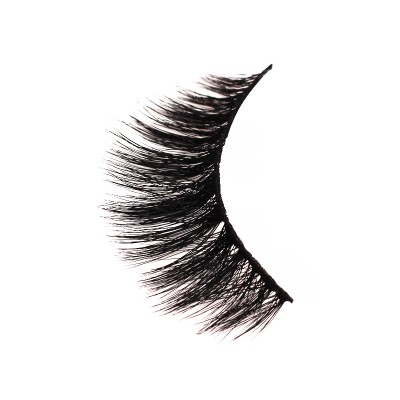 Free sample Wholesale 25mm Faux Mink Fur False Eyelashes Strips