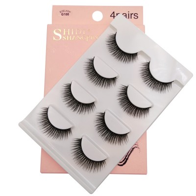 free sample wholesale mink 3d lashes, packaging box 25mm eyelashes, private label 3D Faux natural mink false mink 3d eyelash